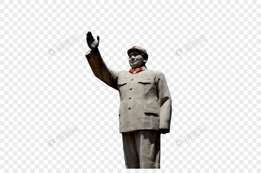 毛主席雕像图片