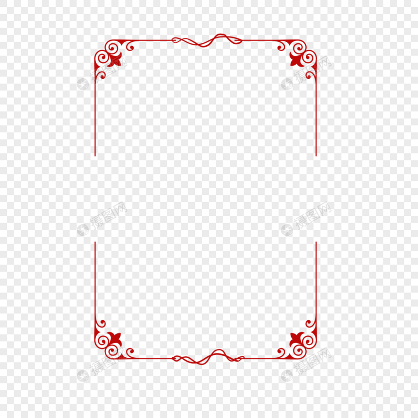 传统中式边框图片