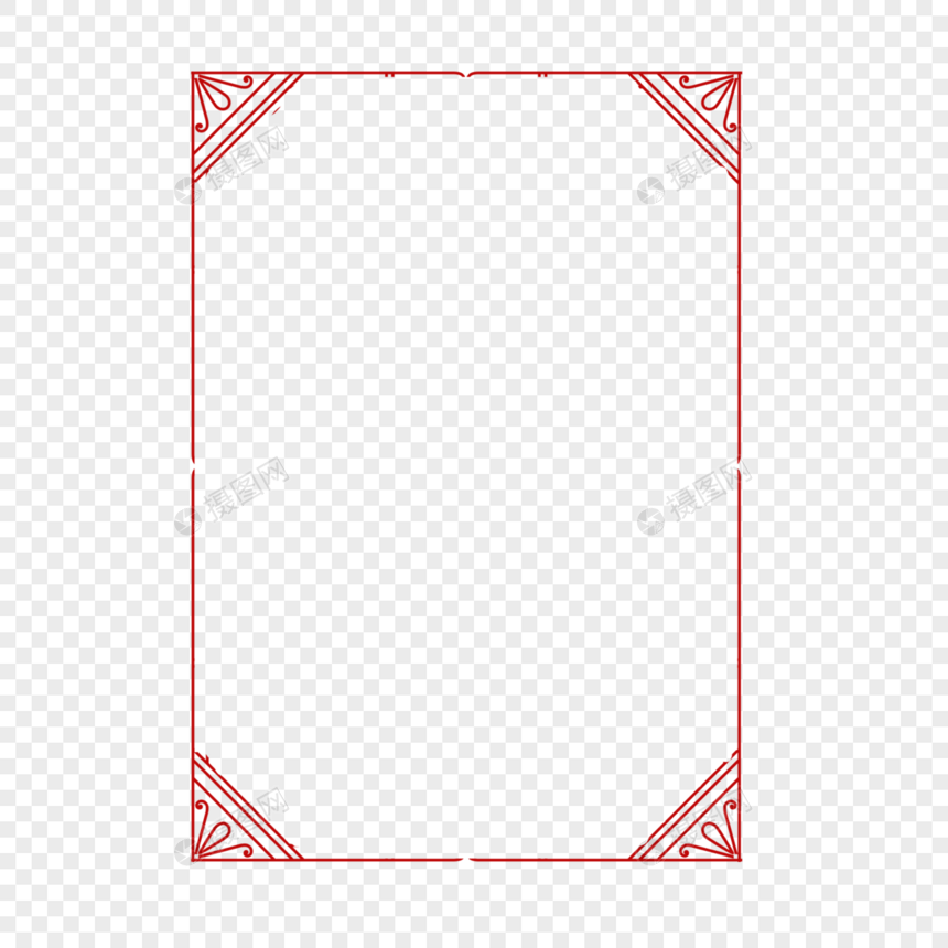 传统中式边框图片