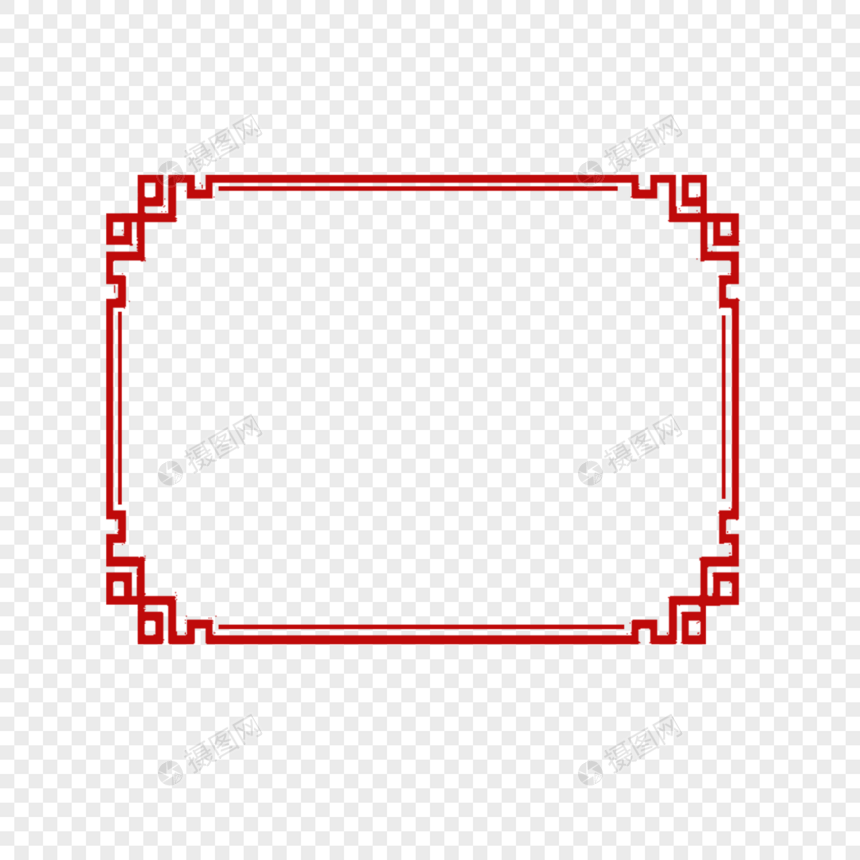 传统中式边框图片
