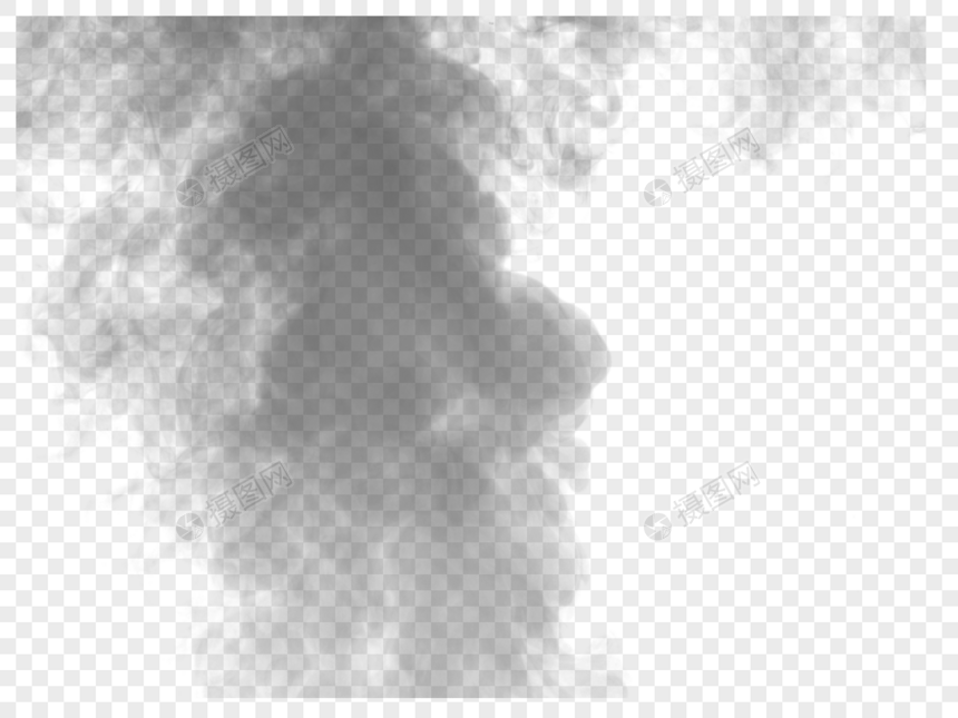 烟雾雾霾元素图片