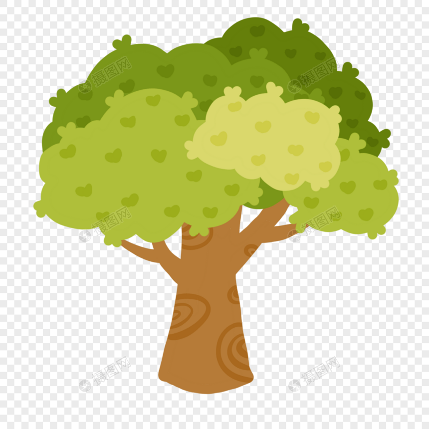 绿色的树图片
