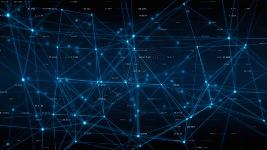 科学素材下载蓝色科技背景gif高清图片