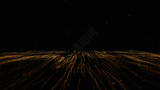 黑色平面粒子动画元素GIF高清图片