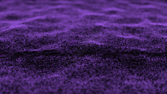 唯美大气简洁紫色唯美粒子GIF高清图片