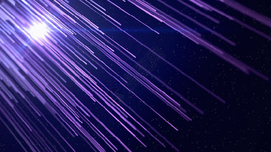 紫色条纹热带鱼光线背景GIF高清图片