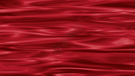 红色飞扬丝绸红色幕布GIF高清图片