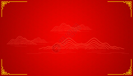 红色中式纹理红色中国风背景设计图片
