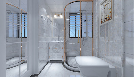 卫浴洗手台现代卫生间设计图片