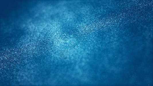 蓝色漂浮粉末蓝色唯美粒子背景gif高清图片