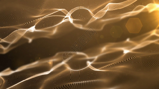 金色星空素材金色颁奖粒子背景gif高清图片