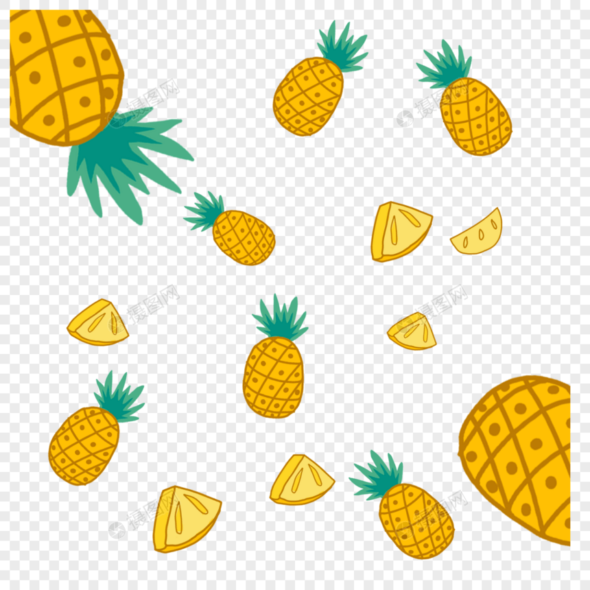 菠萝底纹图片