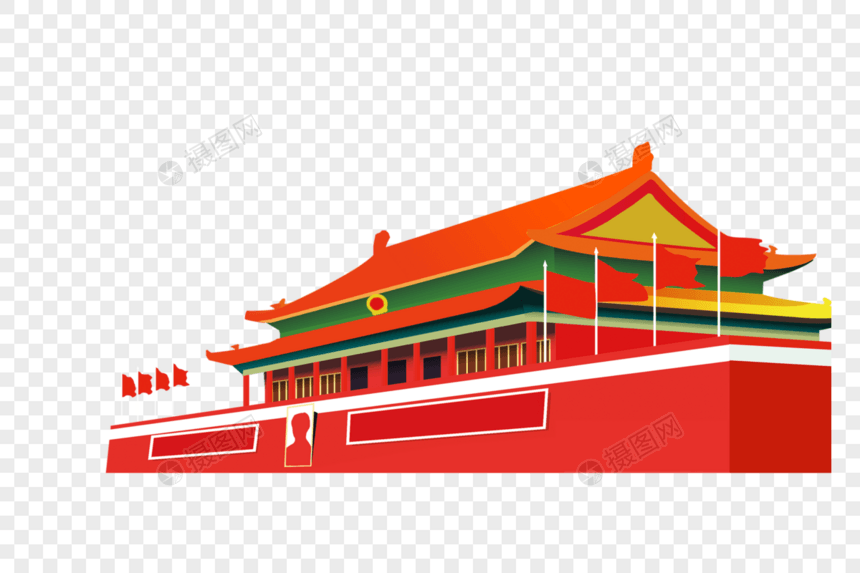 天安门建筑图片