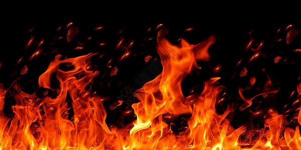 火燃烧火焰背景设计图片