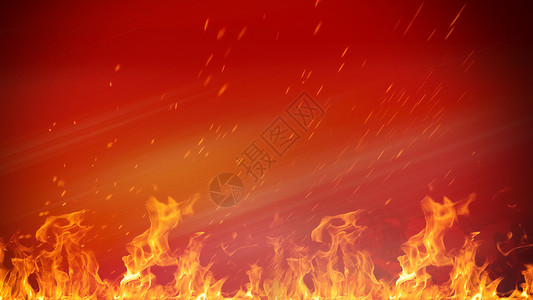 柴火堆火焰背景设计图片
