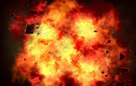 柴火堆火焰爆炸背景设计图片