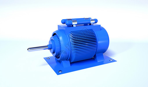 水力发电机电机模型设计图片