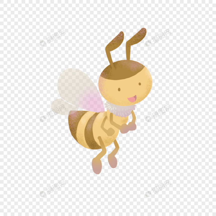 小蜜蜂形象图片