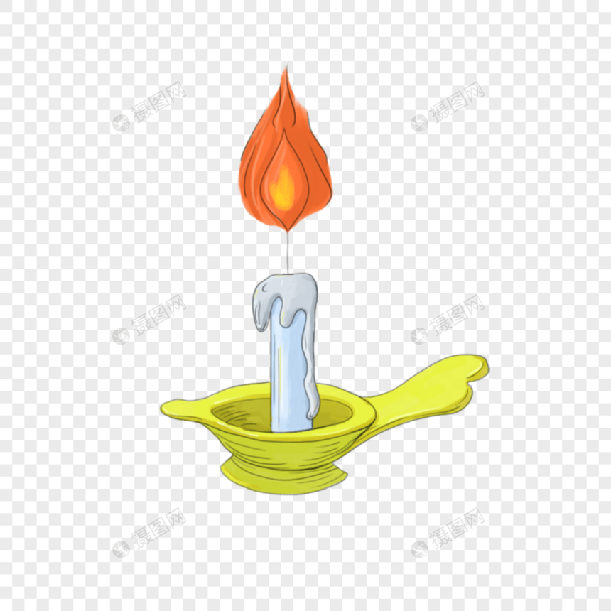 创意烛台蜡烛图片