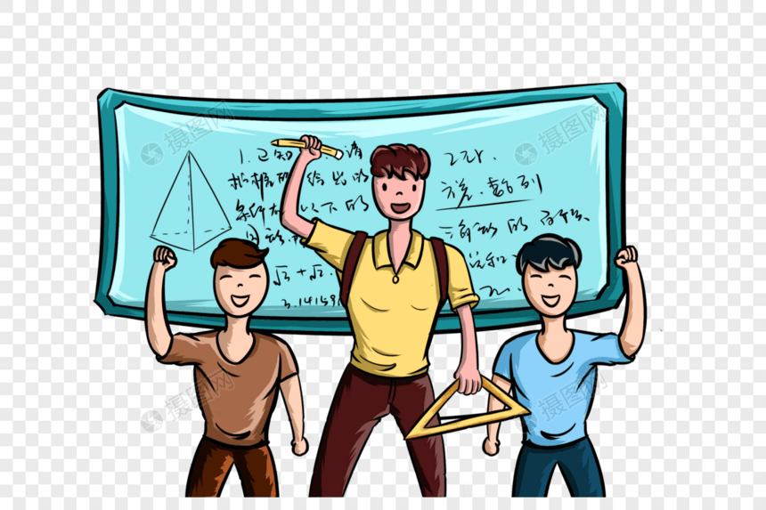 补课的学生图片