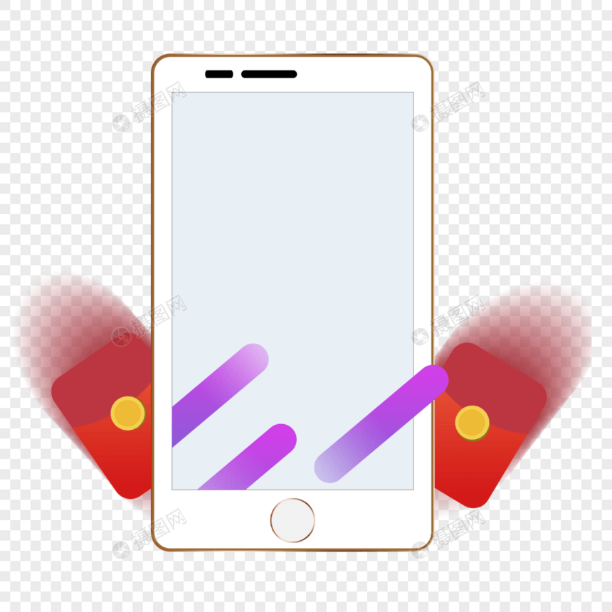 红包手机漂浮边框图片