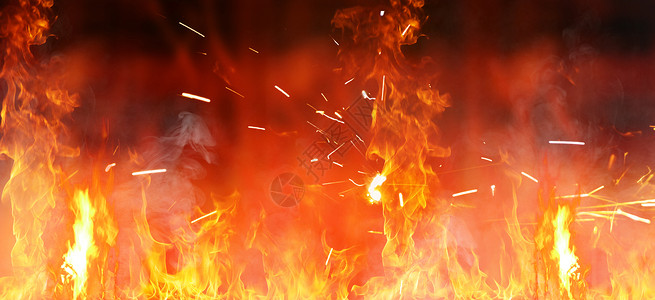 燃烧的火苗火焰背景设计图片