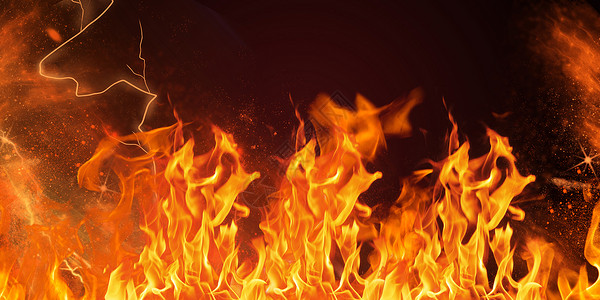 催化燃烧火焰背景设计图片