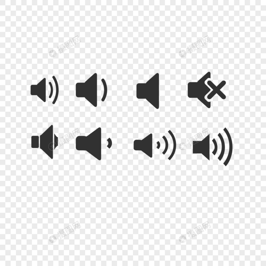 声音图标喇叭图标图片