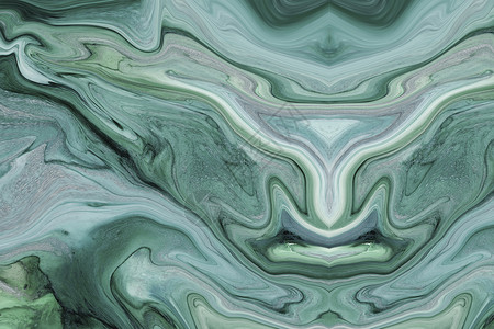 融化的绿色大理石背景设计图片