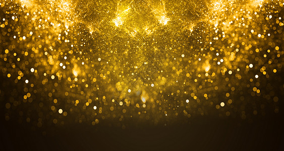 光效视频金色粒子背景设计图片