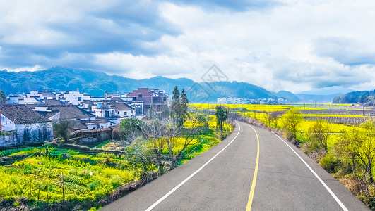 村庄道路乡村公路设计图片