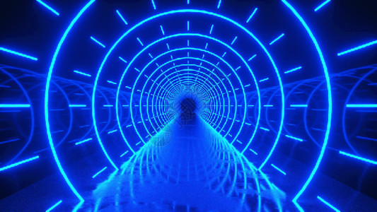 隧道背景素材科技感城市穿梭动态背景素材gif高清图片