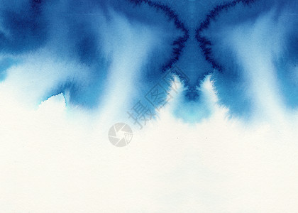 蓝色水粉背景图片
