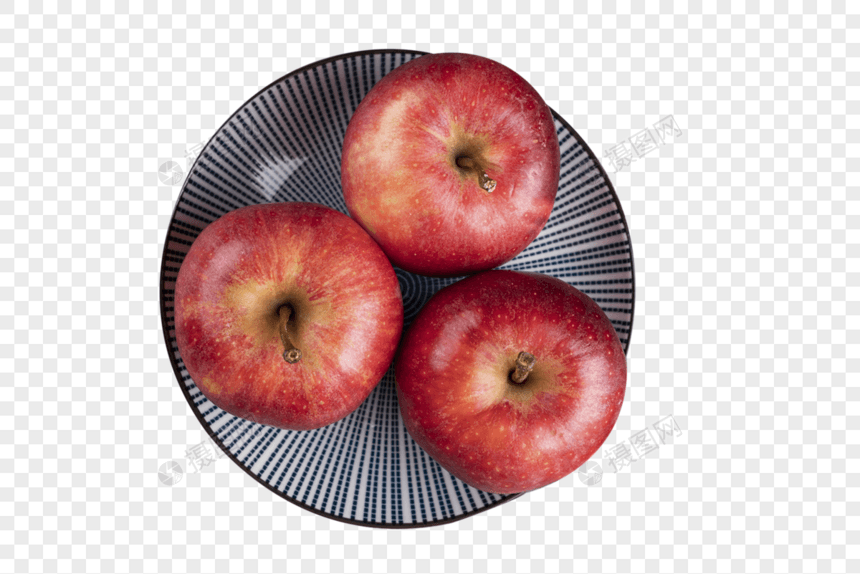 盘子苹果图片