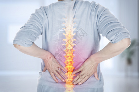 臀部疼痛脊椎病痛设计图片
