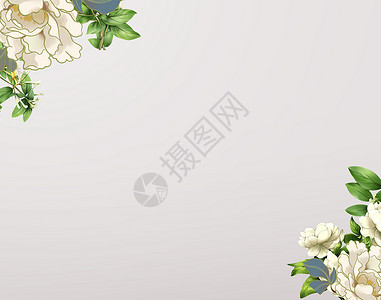 立体浮雕花卉背景图片