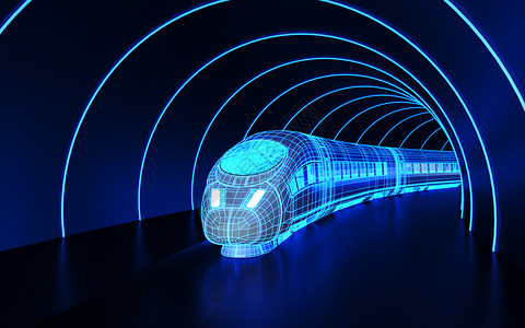 科技铁路隧道高铁图片设计图片