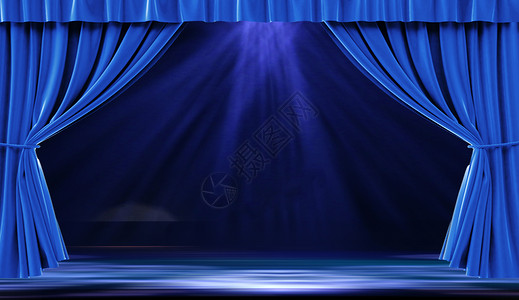 舞台幕布场景背景图片
