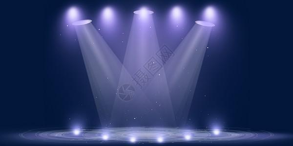 舞台灯光背景背景图片