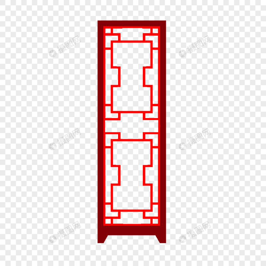 红色古典边框图片