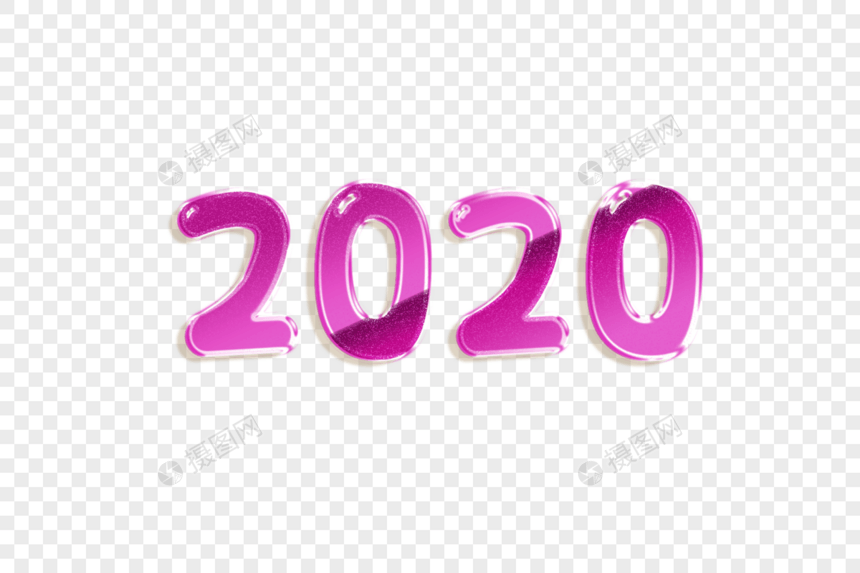 2020可爱粉色莹透效果图片