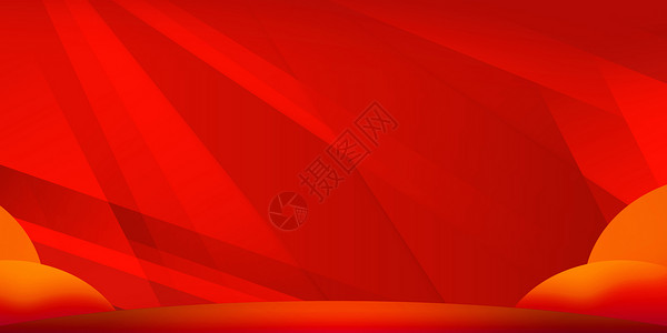 红色太阳喜庆红色背景设计图片