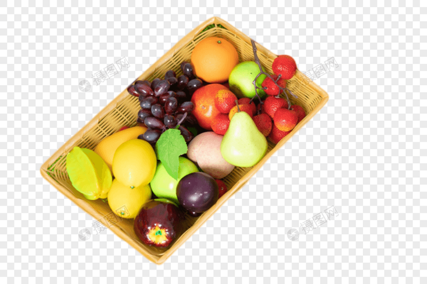 一盘水果图片