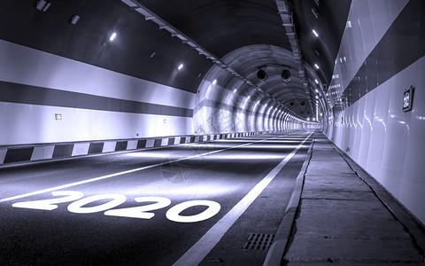 跨年2020隧道2020设计图片