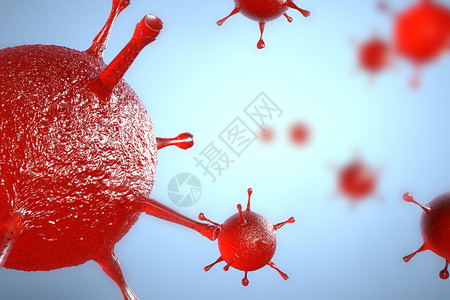 细菌病毒流感科学高清图片