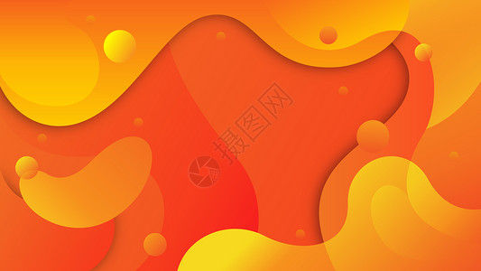 橙色抽象橙色几何背景设计图片