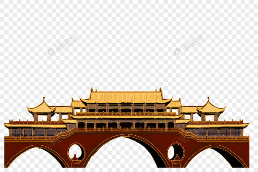 城楼建筑图片