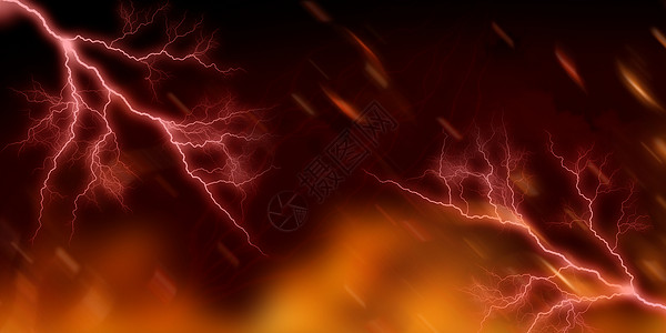 火焰云电流状质感背景设计图片