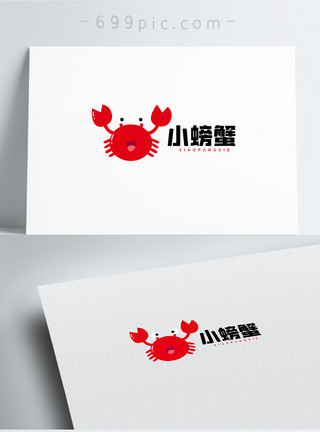 海鲜logo水产海鲜店logo设计模板