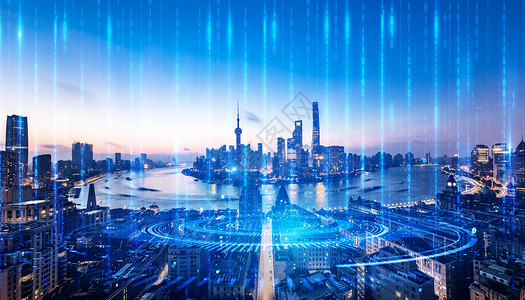 上海磁悬浮数字化城市设计图片
